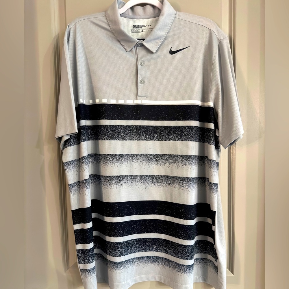 Men’s Nike Golf Shirt. Size X-Large. Dri-Fit. Custom Tour Performance Gear